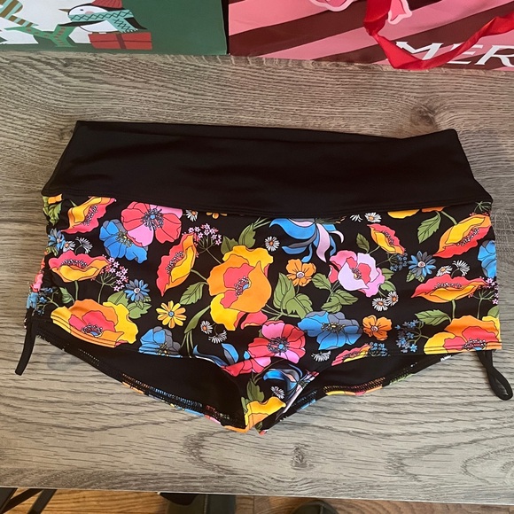 PINK Victoria's Secret Other - Pink Victorias Secret Floral Bikini Bottoms